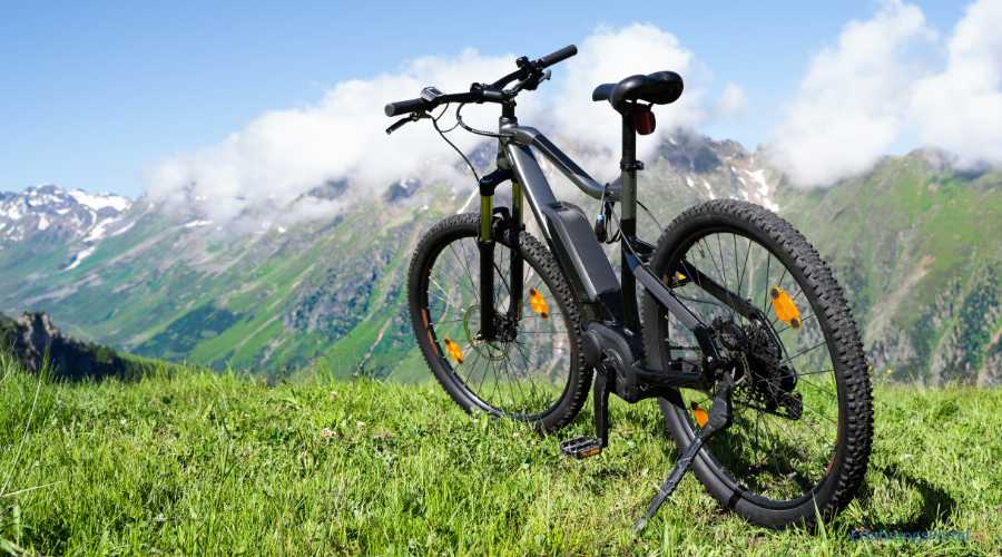 E-Bike in den Bergen