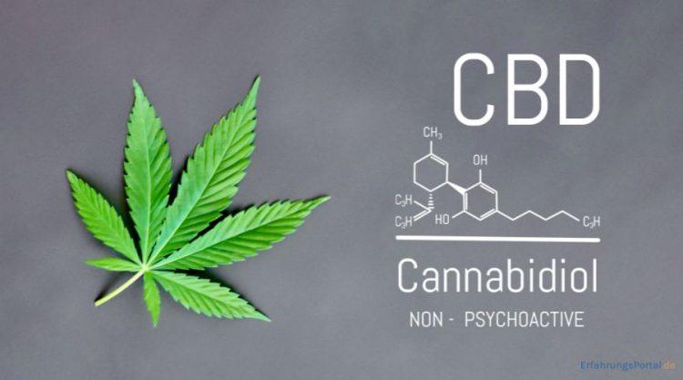 die Chemische Formel von Cannabidiol