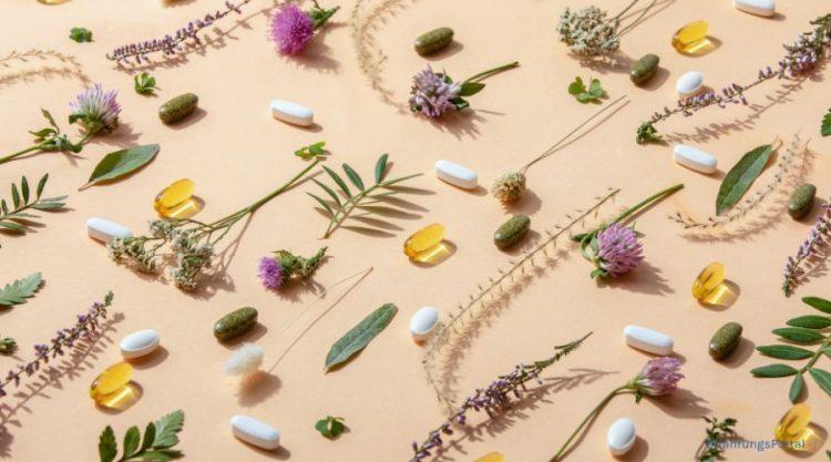 Supplements und Blumen