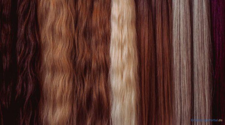 verschiedene Haarfarben