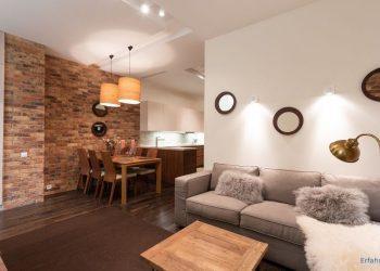 eingerichtete Wohnung