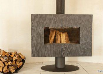 frei stehender Kamin