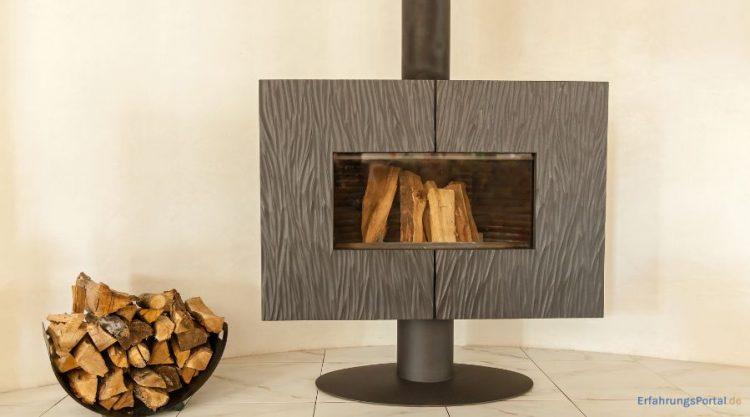 frei stehender Kamin