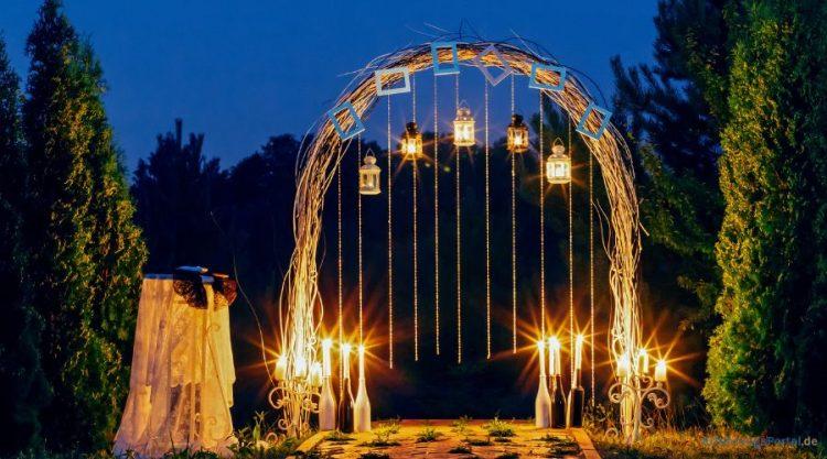 Laternen als Outdoordeko