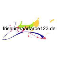 Logo Friseur-Haarfarbe123