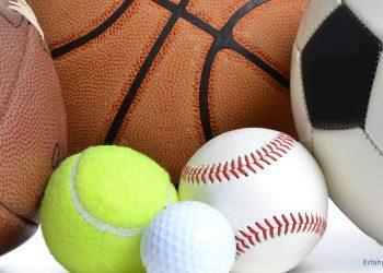 verschiedene Bälle für verschiedene Sportarten