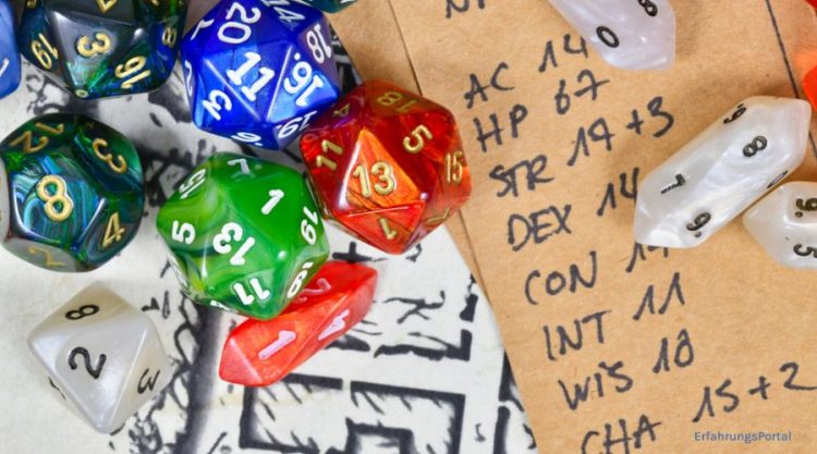 Würfel für Tablespiele