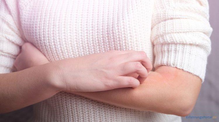 juckende Haut durch Neurodermitis