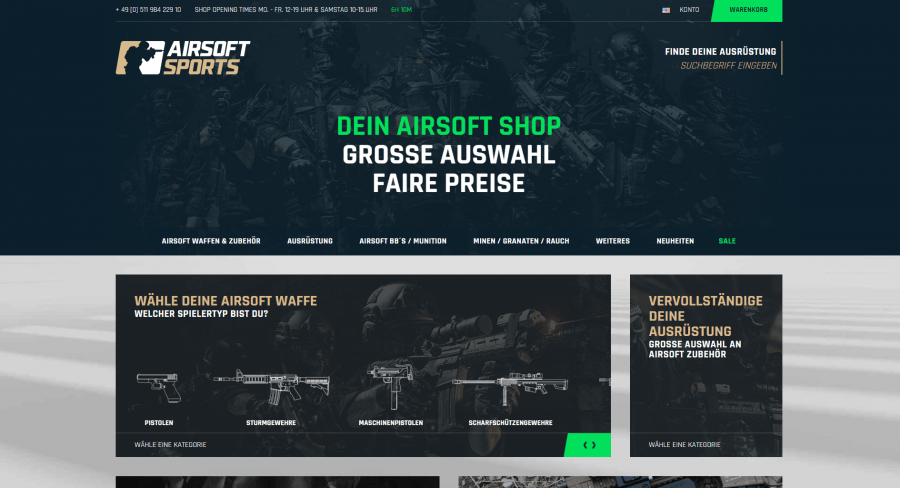 Screenshot Airsoft Sports