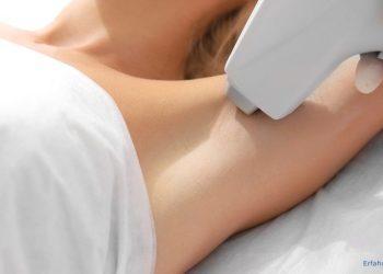 Laserhaarenfternung unter den Achseln