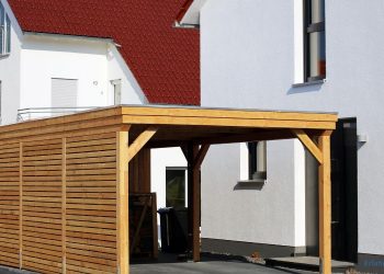 Carport aus Holz