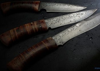 Messer mit Holzgriff