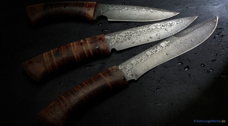 Messer mit Holzgriff