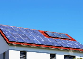 Solaranlage auf Hausdach
