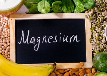 Tafel mit Magnesium