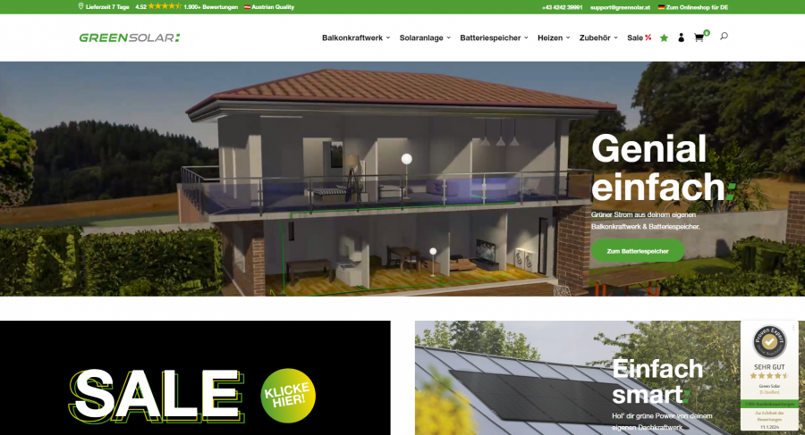 GreenSolar-at Screenshot