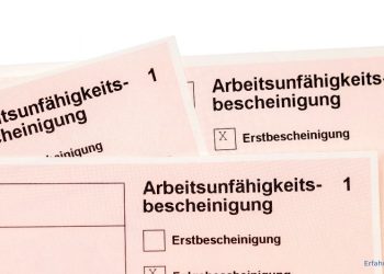 Arbeitsunfähigkeitsbescheinigung