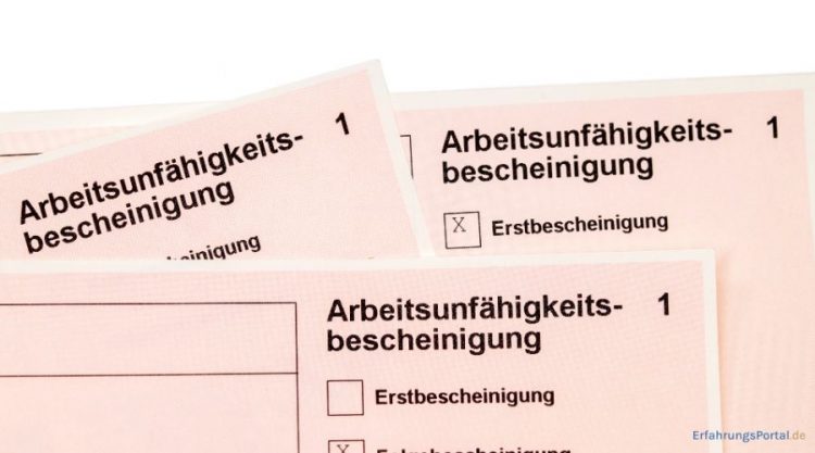 Arbeitsunfähigkeitsbescheinigung