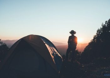 Zelten in den Bergen