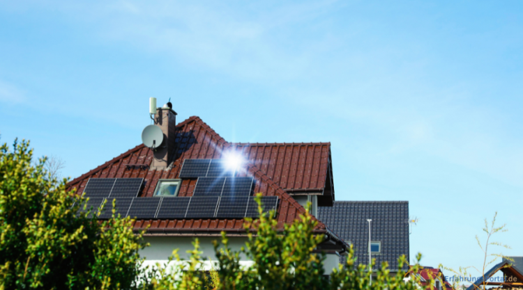 PV-Anlage auf Hausdach