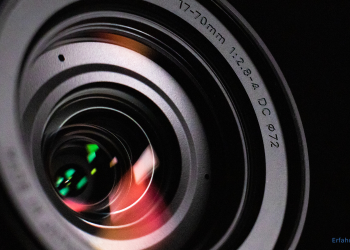 Objektiv für die Kamera