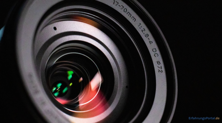 Objektiv für die Kamera