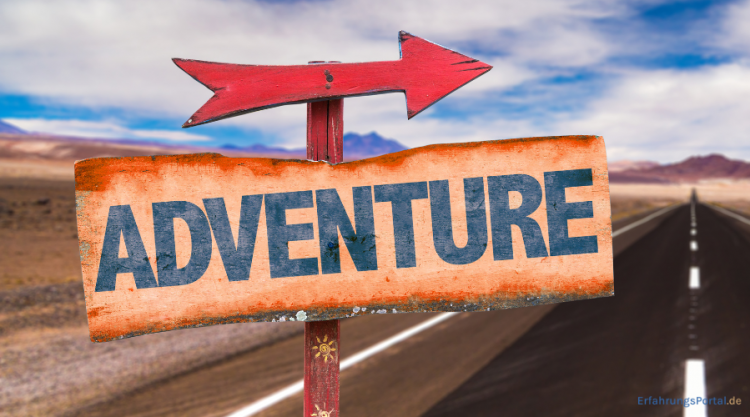 Abenteuer Schild