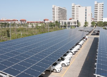 Solarparkplatz