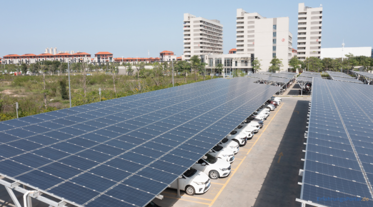 Solarparkplatz