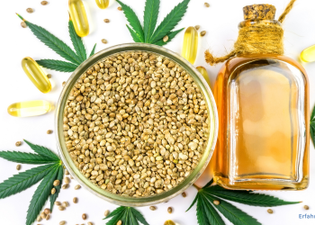 Hanföl und Hanfölkapseln