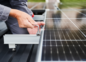 PV Halterung Flachdach