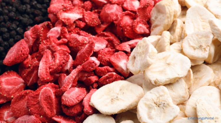 gefriergetrocknete Früchte