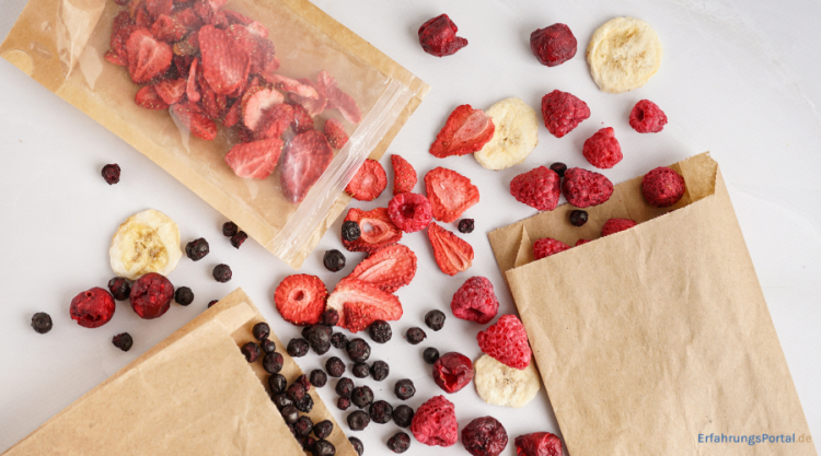 gefriergetrocknete Früchte