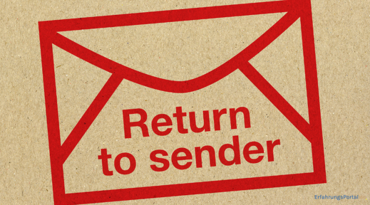 Rücksendeetikett