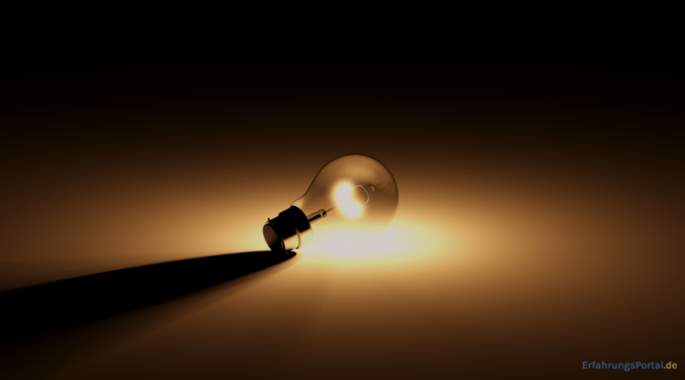 batteriebetriebene Glühbirne