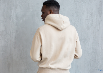 Hoodie Herren Beige