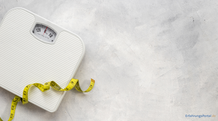 Personenwaage und Maßband