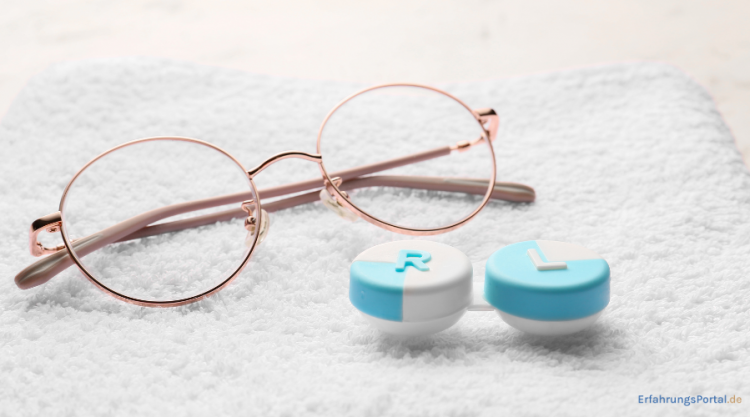 Brille und Kontaklinsen