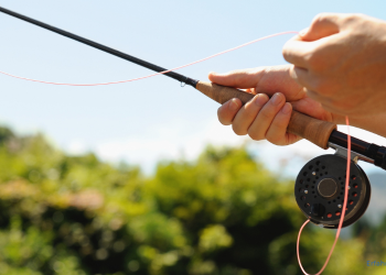 geflochtene Angelschnur