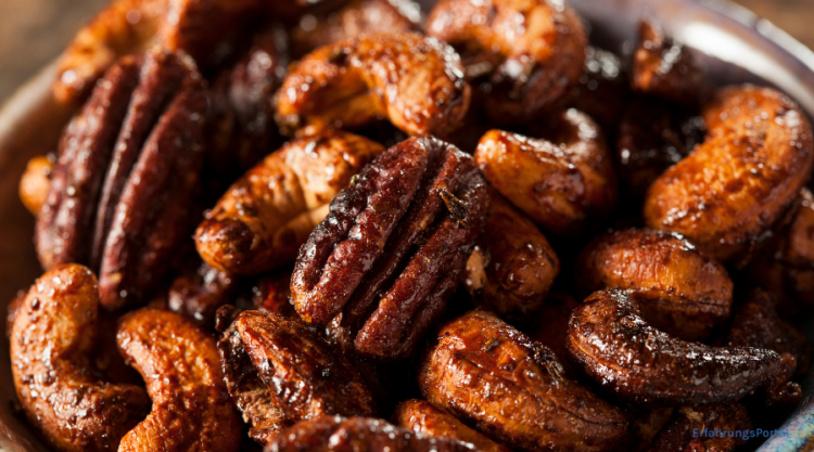 Geröstete Walnüsse