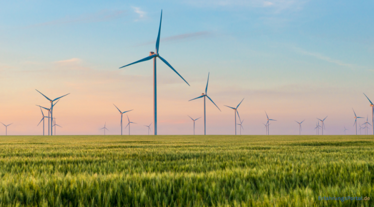 Windräder zur Stromgewinnung