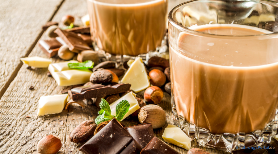 Likör mit Schokolade
