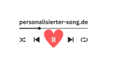 Logo personalisierter-song.de