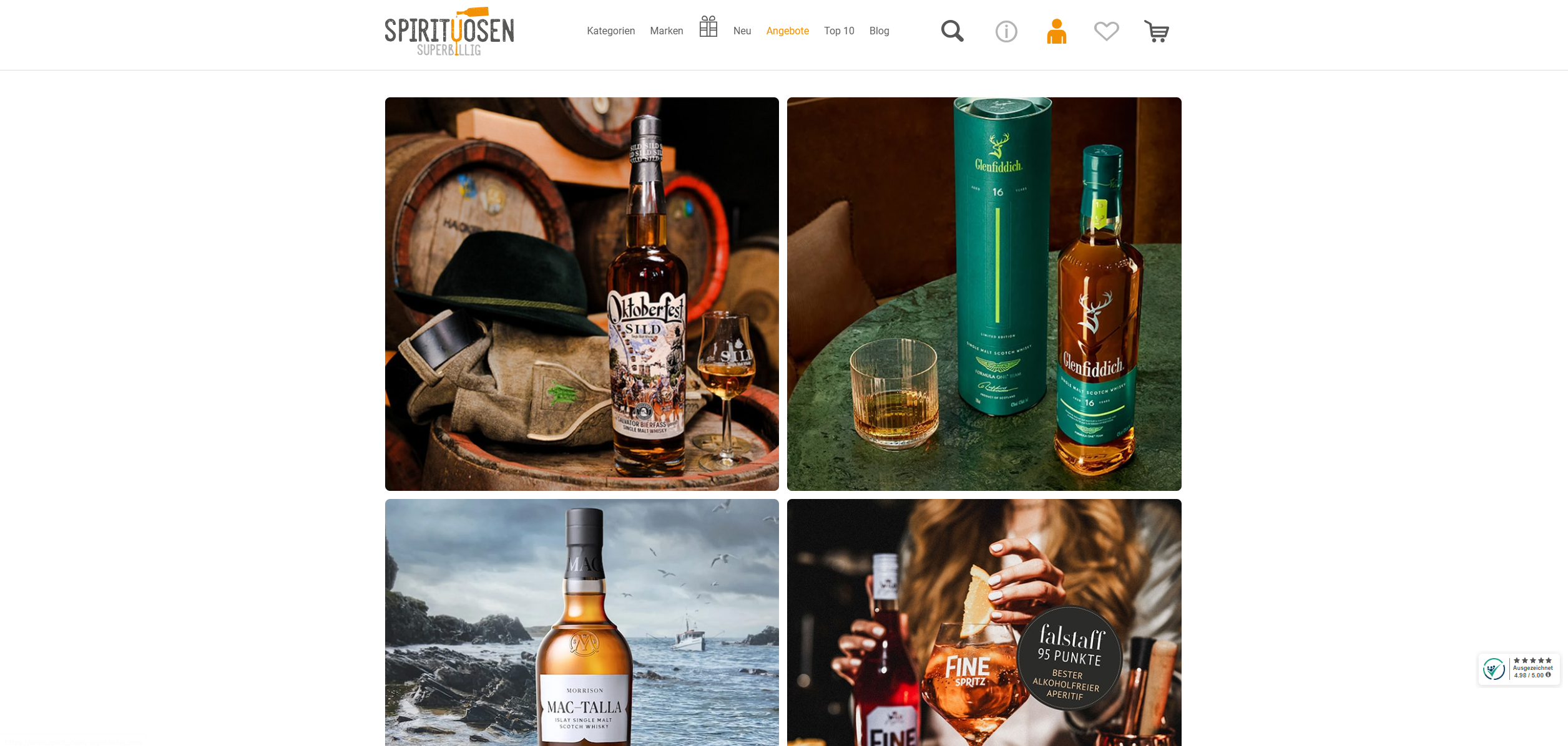 Screenshot Spirituosen-Superbillig