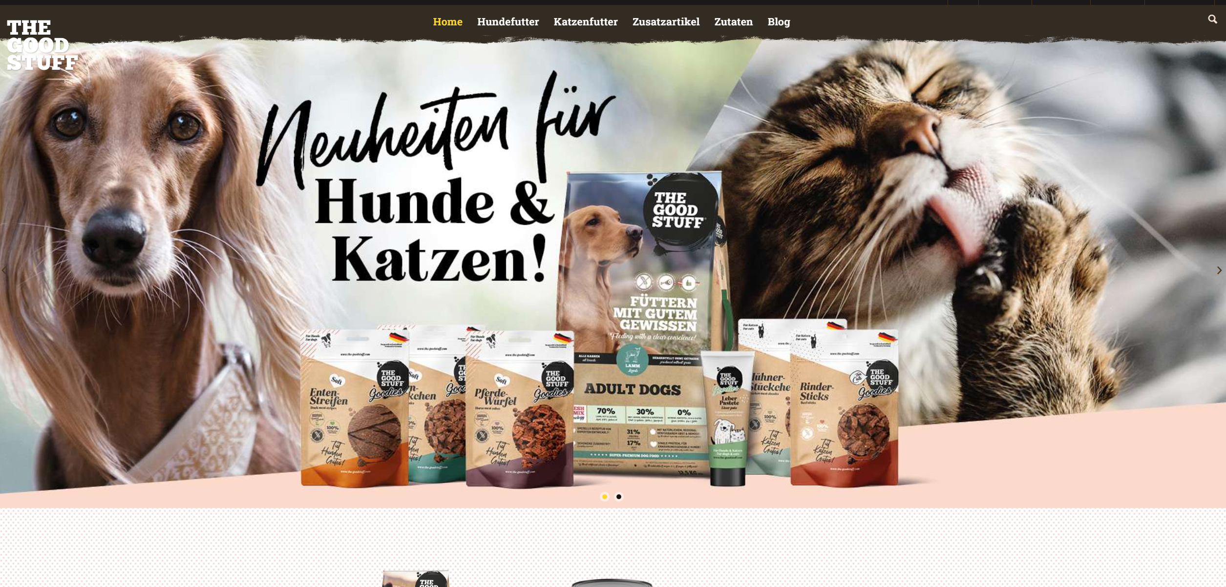 Screenshot THE GOODSTUFF