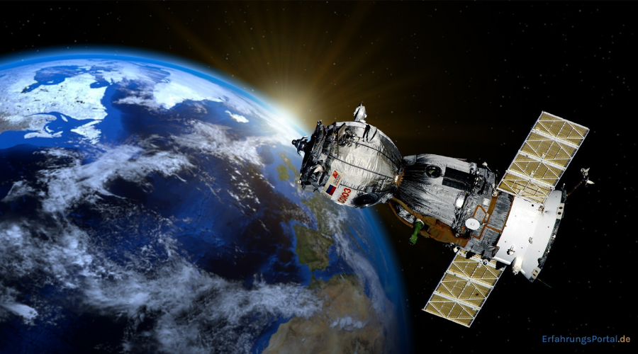 Satelliten im Weltall