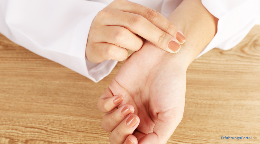 Herzfrequenz messen Handgelenk