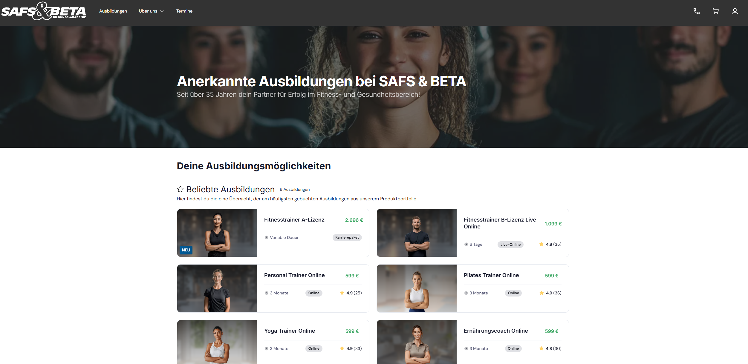 Screenshot SAFS&BETA