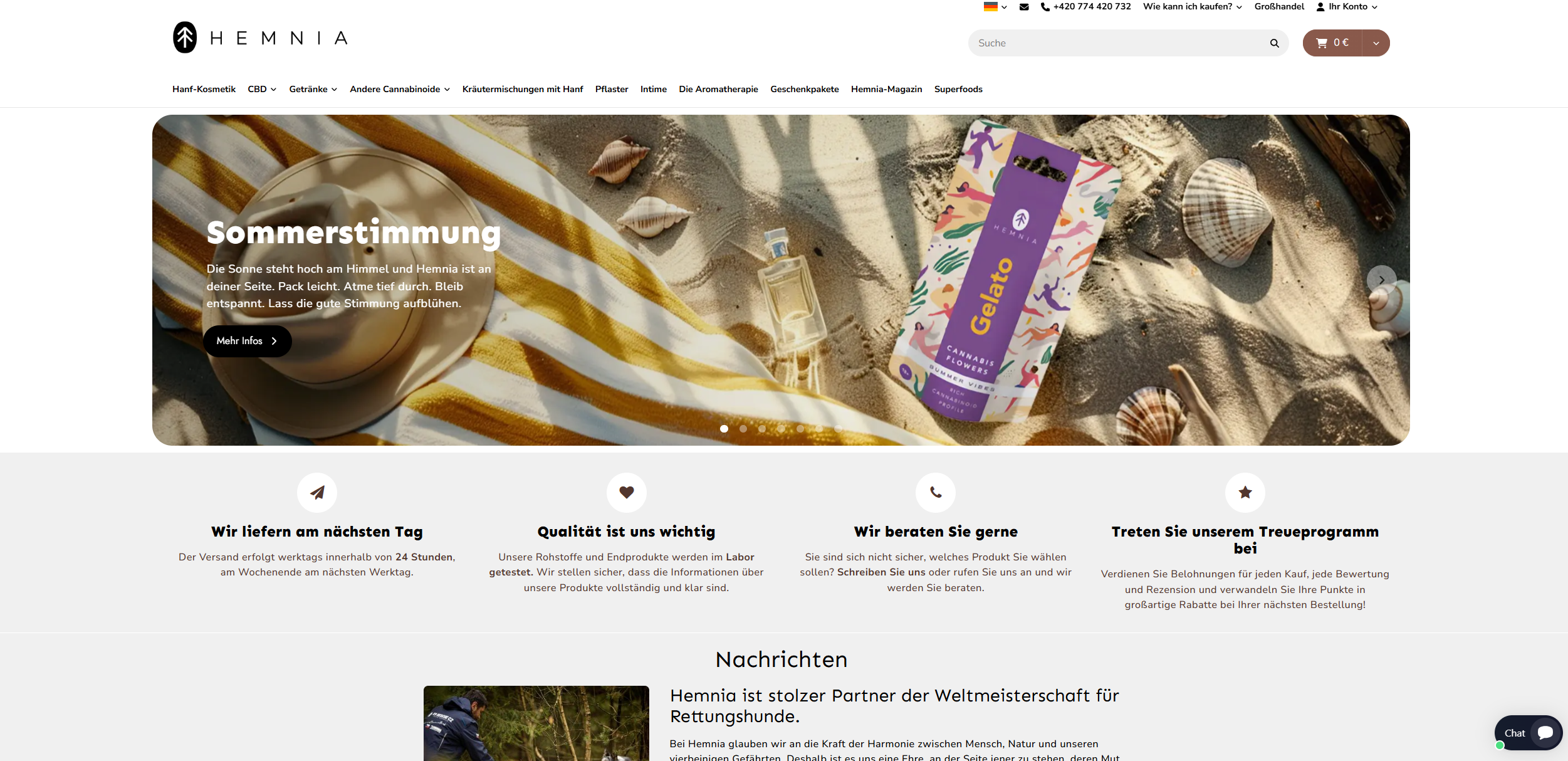 Screenshot Hemnia