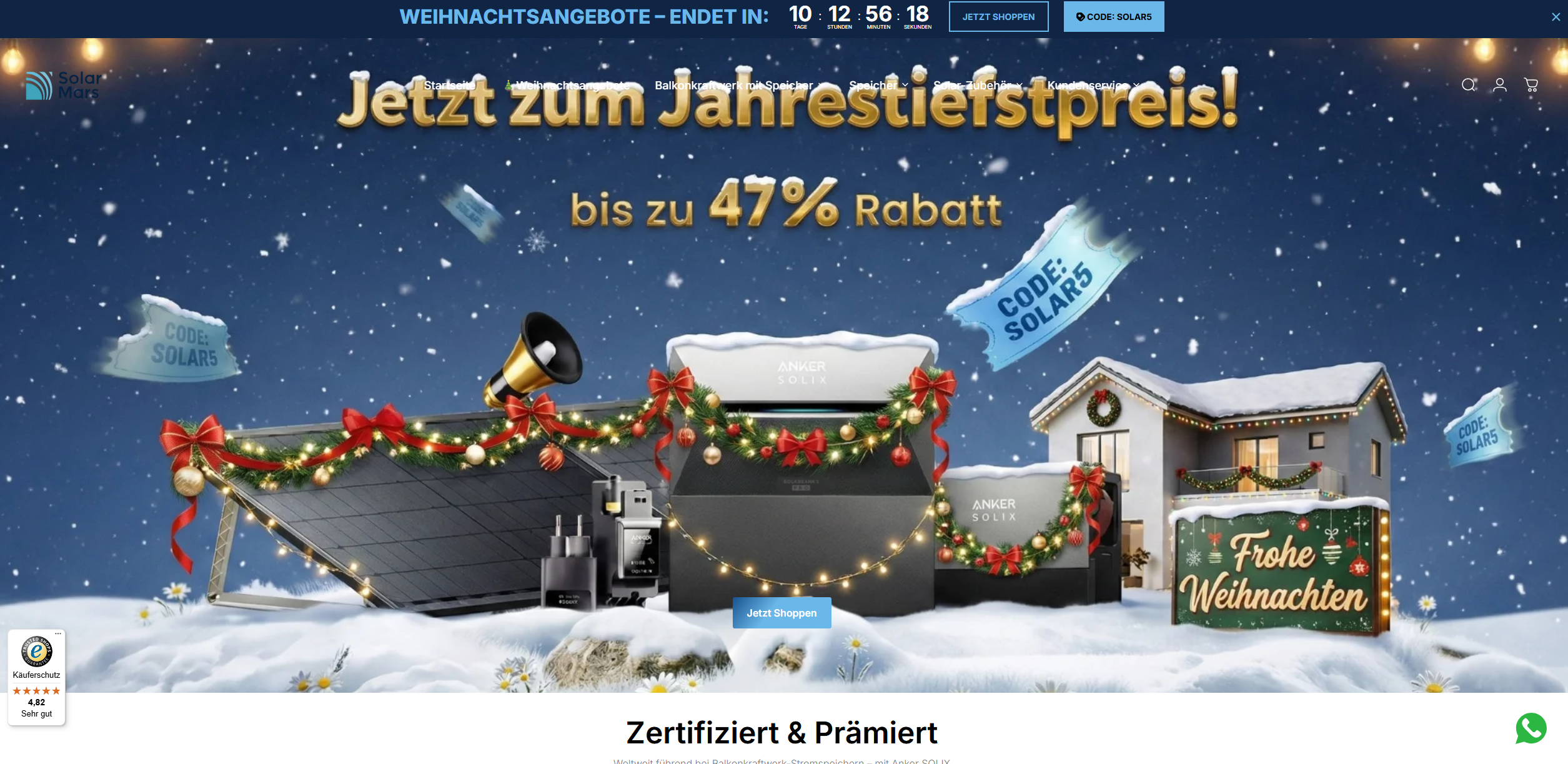 Screenshot SolarMars